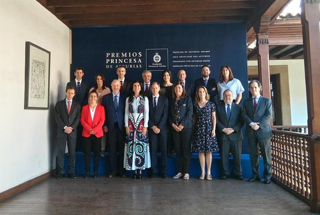 Reunión del jurado del Premio Princesa de Asturias de los Deportes 2018 | EUROPA PRESS ep reunionjuradopremio princesaasturiaslos deportes 2018