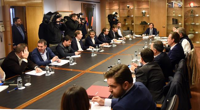 Reunión de la ACB y ABP en el CSD para desbloquear la huelga de jugadores | CSD ep reunionla acbabpcsddesbloquearhuelgajugadores