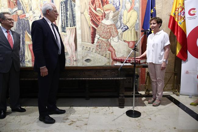 Toma de posesión de la nueva directora de la AECID, Aina Calvo | EDUARDO PARRA/EUROPA PRESS - Archivo ep tomaposesionla nueva directorala aecid aina calvo