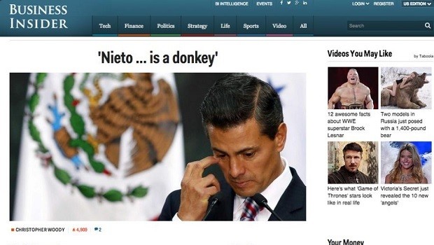 pena nieto donkey business insider