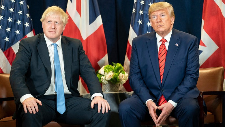 boris johnson donald trump
