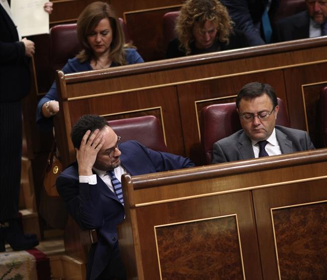 Antonio Hernando y Miguel Ángel Heredia, del PSOE | EUROPA PRESS ep antonio hernandomiguel angel heredia del psoe