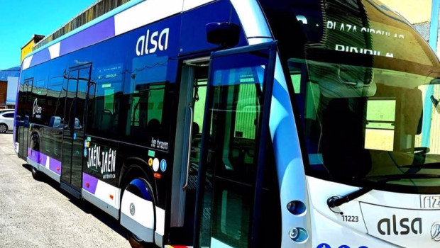 ep archivo   autobus urbano electrico de alsa en jaen