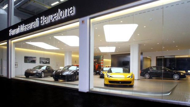 ep archivo   concesionario ferrari maserati en barcelona