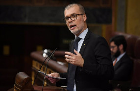 ep archivo   el diputado de junts josep maria cruset durante una sesion plenaria en el congreso de
