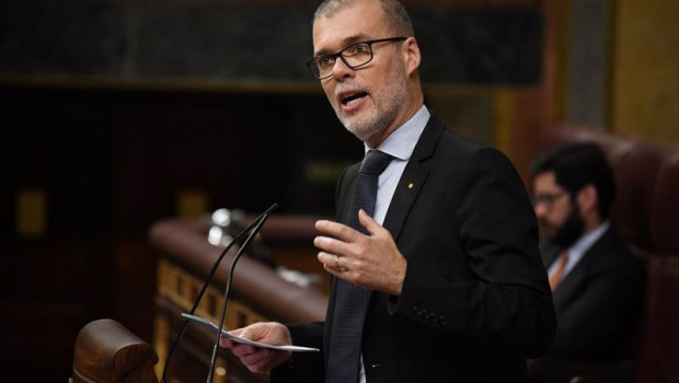 ep archivo   el diputado de junts josep maria cruset durante una sesion plenaria en el congreso de