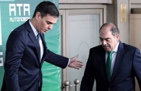 ep archivo   el presidente del gobierno pedro sanchez i junto al presidente de la asociacion de