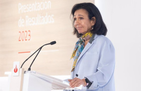 ep archivo   la presidenta del banco santander ana botin durante la presentacion de los resultados 20241003123805