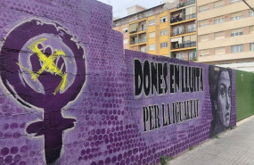 ep ataque sobre el mural conmemorativo del 8m