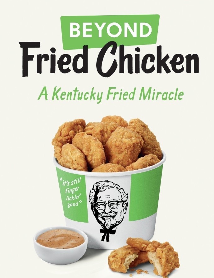 ep beyond fried chicken creado por beyond meat para kfc