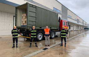 ep carrefour entrega ropa de cama al hospital de campana de ifema