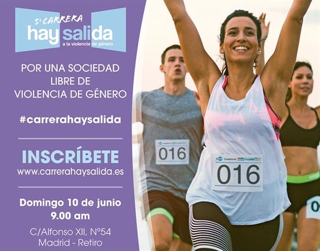 Cartel carrera Hay salida contra la Violencia de Género | EUROPA PRESS ep cartel carrera hay salidala violenciagenero