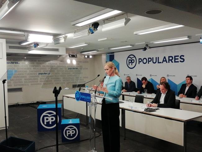 Cristina Cifuentes en el Comité Ejecutivo Autonómico | PP COMUNIDAD DE MADRID ep cristina cifuentes comite ejecutivo autonomico