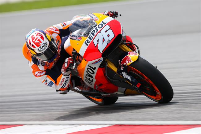 Dani Pedrosa durante un aprueba en Sepang | REPSOL MEDIA ep dani pedrosa duranteaprueba en sepang