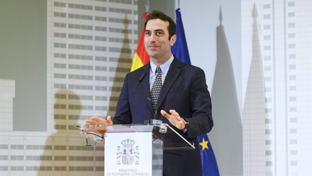 ep el nuevo ministro de economia comercio y empresa carlos cuerpo interviene durante el acto de