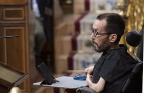 ep el portavoz de unidas podemos en el congreso pablo echenique durante la primera jornada de la 26 ep el portavoz de unidas podemos en el congreso pablo echenique durante la primera jornada de la 26