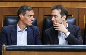 ep el presidente del gobierno pedro sanchez i y el vicepresidente primero y ministro de economia