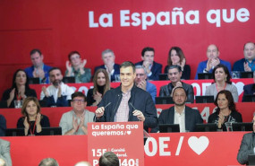 ep el presidente del gobierno pedro sanchez interviene en el comite federal del psoe en ferraz