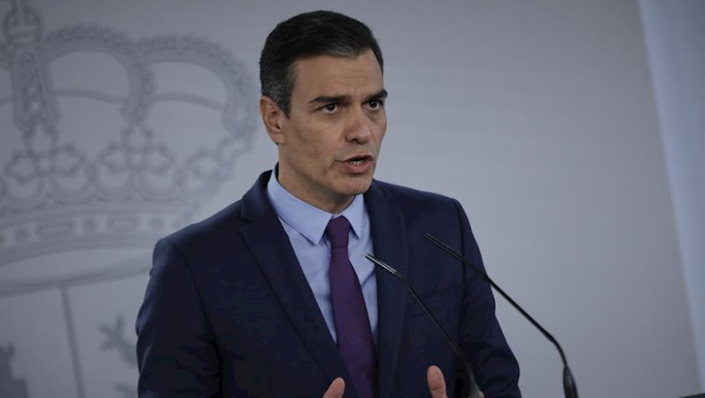 ep el presidente del gobierno pedro sanchez ofrece la ultima rueda de prensa posterior a la reunion ep el presidente del gobierno pedro sanchez ofrece la ultima rueda de prensa posterior a la reunion