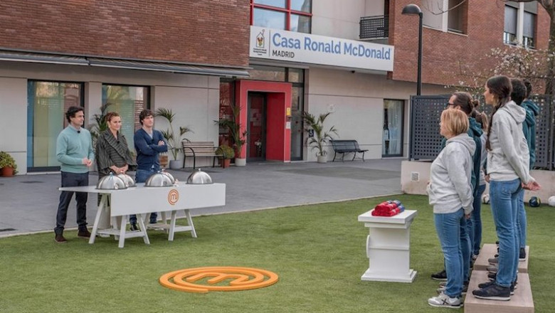El programa 'MasterChef' rinde un homenaje a la Fundación Infantil Ronald McDonald con un cocinado solidario | FUNDACIÓN INFANTIL RONALD MCDONALD - Archivo ep el programa masterchef rinde un homenaje a la fundacion infantil ronald mcdonald con un cocinado