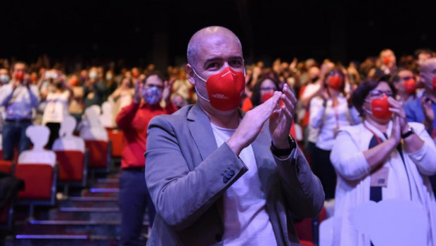 ep el secretario general de ccoo unai sordo durante la clausura del 12 congreso confederal de ccoo