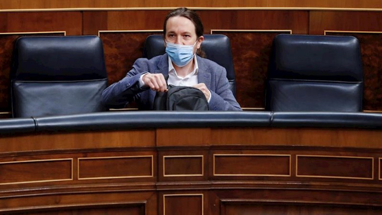 ep el vicepresidente tercero del gobierno pablo iglesias en el congreso ep el vicepresidente tercero del gobierno pablo iglesias en el congreso
