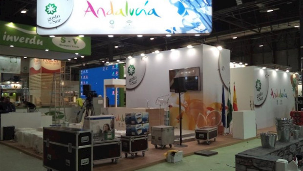 ep imagen del pabellon de la junta en fruitt atraction feria de frutas y hortalizas en madrid que se