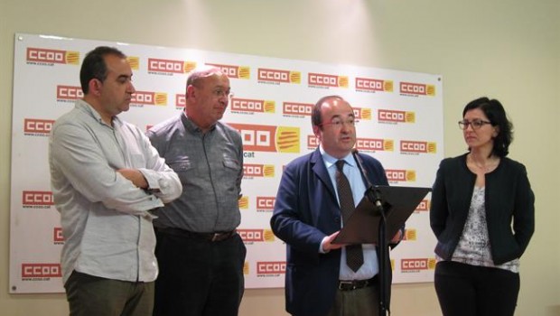 ep javier pacheco joan carles gallego ccoo miquel iceta eva granados psc