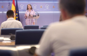 ep la secretaria general del pp y portavoz del pp en el congreso cuca gamarra en una rueda de prensa