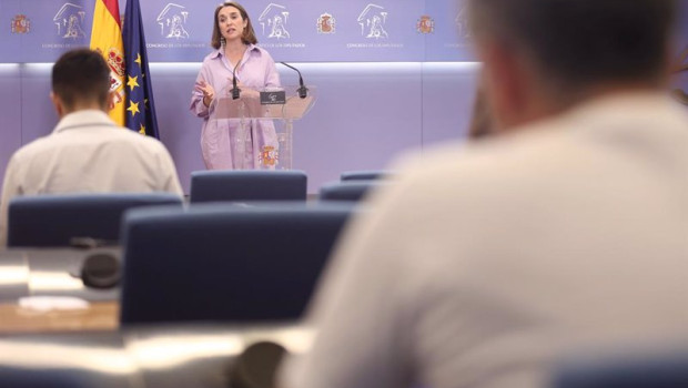 ep la secretaria general del pp y portavoz del pp en el congreso cuca gamarra en una rueda de prensa
