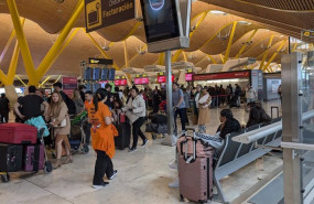 ep la t4 del aeropuerto adolfo suarez madrid barajas el dia despues del apagon ep la t4 del aeropuerto adolfo suarez madrid barajas el dia despues del apagon