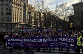 ep manifestacion del 8-m en zaragoza
