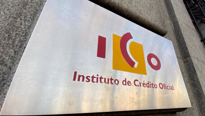 Placa con el logo del ICO (Instituto del Crédito Oficial) en su sede de Madrid. | Eduardo Parra - Europa Press - Archivo ep placa con el logo del ico instituto del credito oficial en su sede de madrid