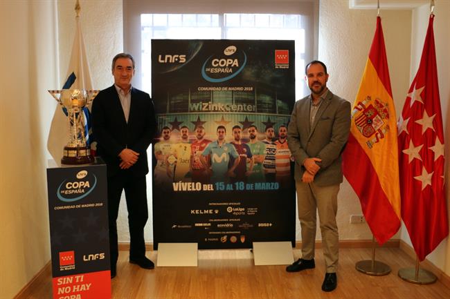 Presentación del cartel de la Copa de España de fútbol sala | LNFS ep presentacioncartella copaespanafutbol sala