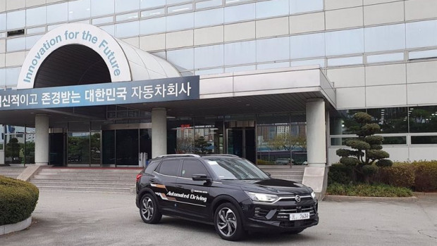 ep ssangyong inicia las pruebas de su tecnologia de vehiculo autonomo nivel 3