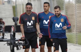 ep thiago alcantarajordi albaentrenamientola seleccion