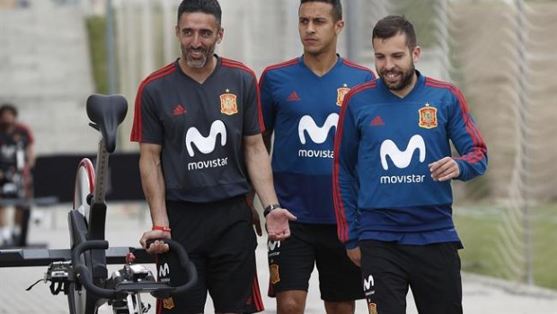 ep thiago alcantarajordi albaentrenamientola seleccion