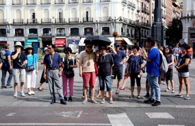 ep turistas asiaticosmadrid extranjeros extranjero turismo turista