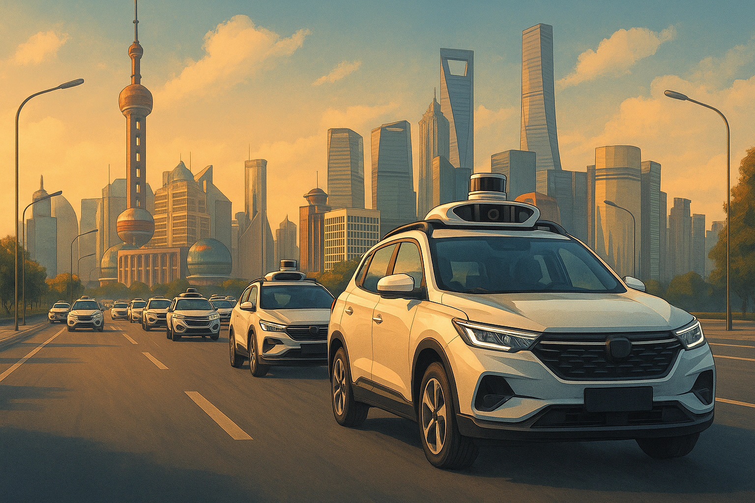 Robotaxis chinos al ataque: Esta acción podría multiplicar su valor