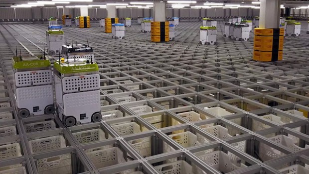 Ocado, Cambridge Consultants ocado cfc warehouse robots