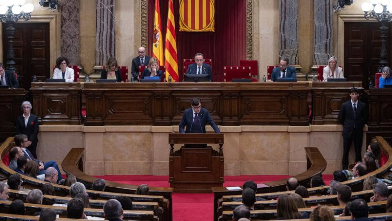 ep archivo   debate de politica general dpg en el parlament el 8 de octubre de 2024 marcado por los