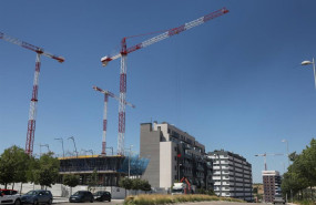 ep archivo   foto de archivo de un edificio en construccion en madrid espana