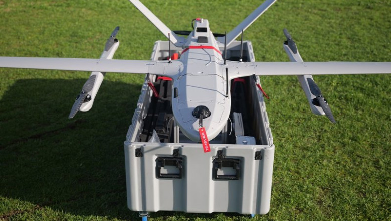 Archivo - Imagen de un dron modelo AR3 de Tekever | TEKEVER - Archivo ep archivo imagen de un dron modelo ar3 de tekever