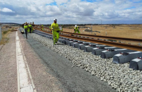 ep archivo obras en una linea ferroviaria en una imagen de archivo ep archivo obras en una linea ferroviaria en una imagen de archivo