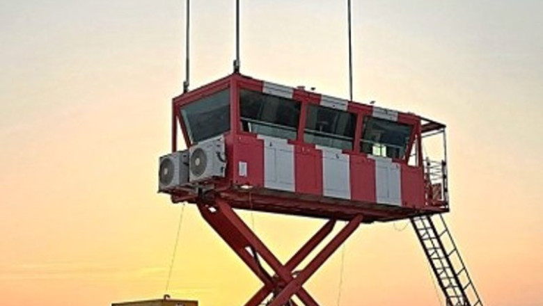 ep archivo una torre movil de control del trafico aereo de amper ep archivo una torre movil de control del trafico aereo de amper