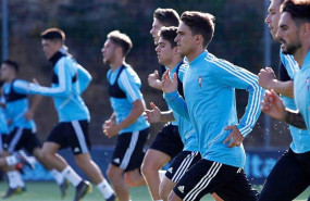 ep denis suarezun entrenamientocelta