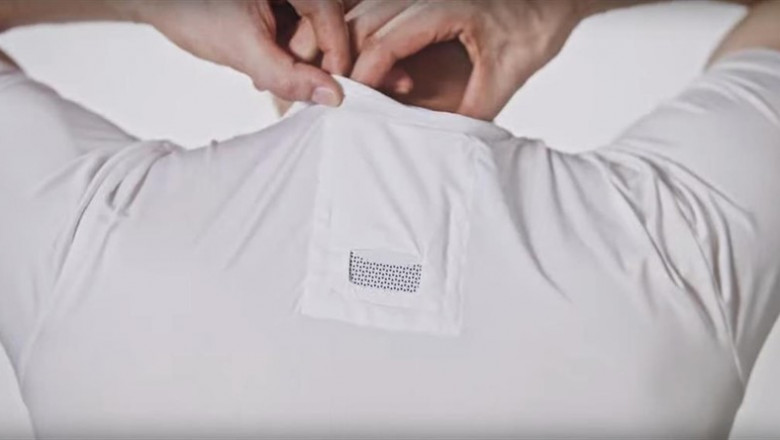 Dispositivo Reon Pocket que funciona como aire acondicionado y calefactor para regular la temperatura corportal | SONY ep dispositivo reon pocketfuncionaaire acondicionadocalefactorregulartemperatura corportal