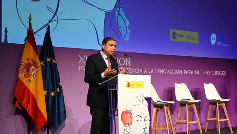 ep el ministro de agricultura pesca y alimentacion luis planas durante el acto de entrega de los