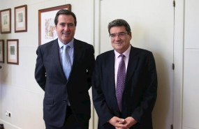 ep el ministro de inclusion seguridad social y migraciones jose luis escriva se reune con el