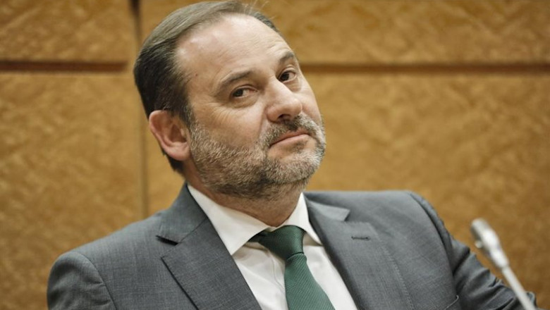 ep el ministro de transportes movilidad y agenda urbana jose luis abalos durante una sesion de